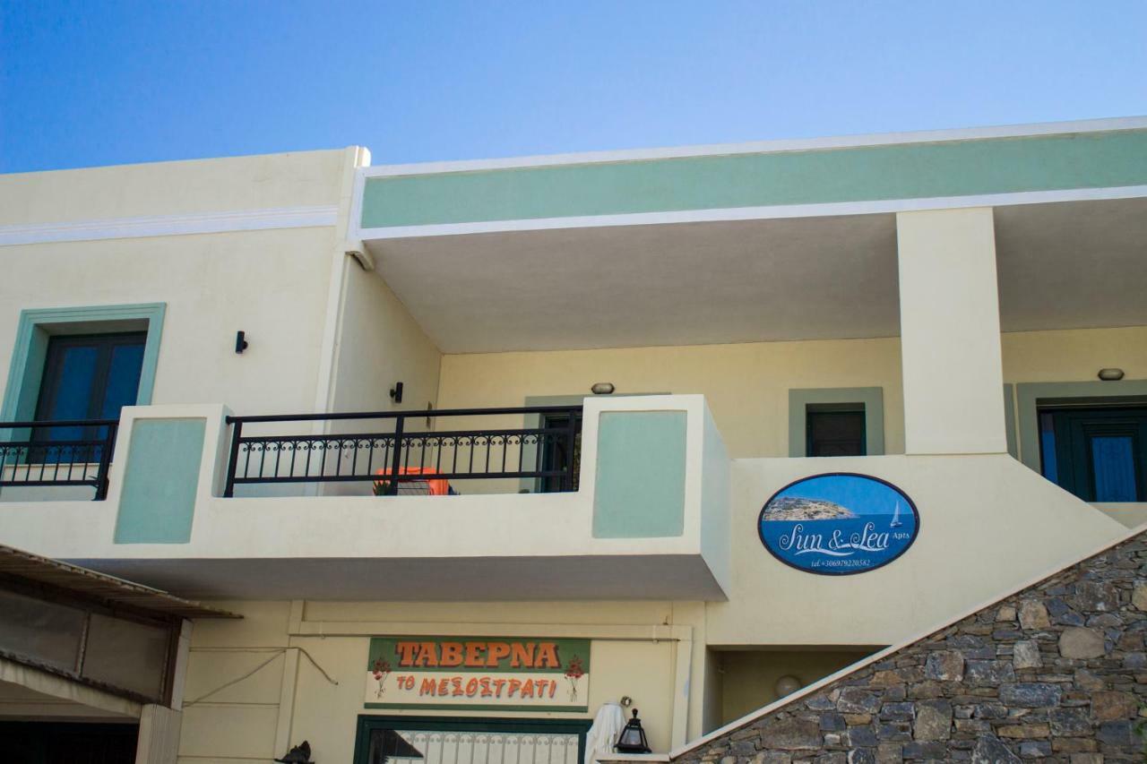 Ferienwohnung Sun & Sea Mochlos Exterior foto