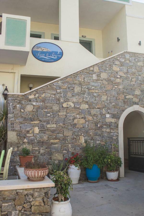 Ferienwohnung Sun & Sea Mochlos Exterior foto